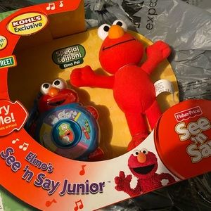 Fisher-price See N Say Special Elmo Jr Rare